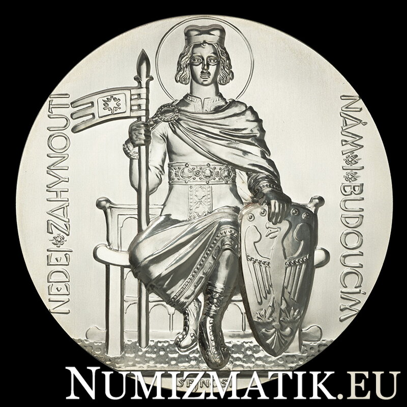 Completion of the construction of the temple of St. Vít 1929/2017 - silver medal (Ag 800/1000) - J. Šejnost