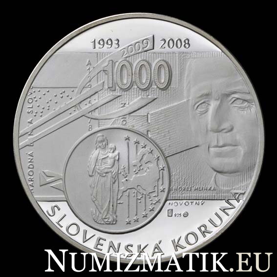 Od Slovenskej koruny k Euru - strieborná medaila