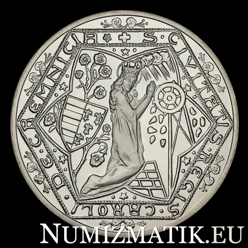 Oživenie kremnického baníctva - strieborná medaila 1934/2016 - A. Hám