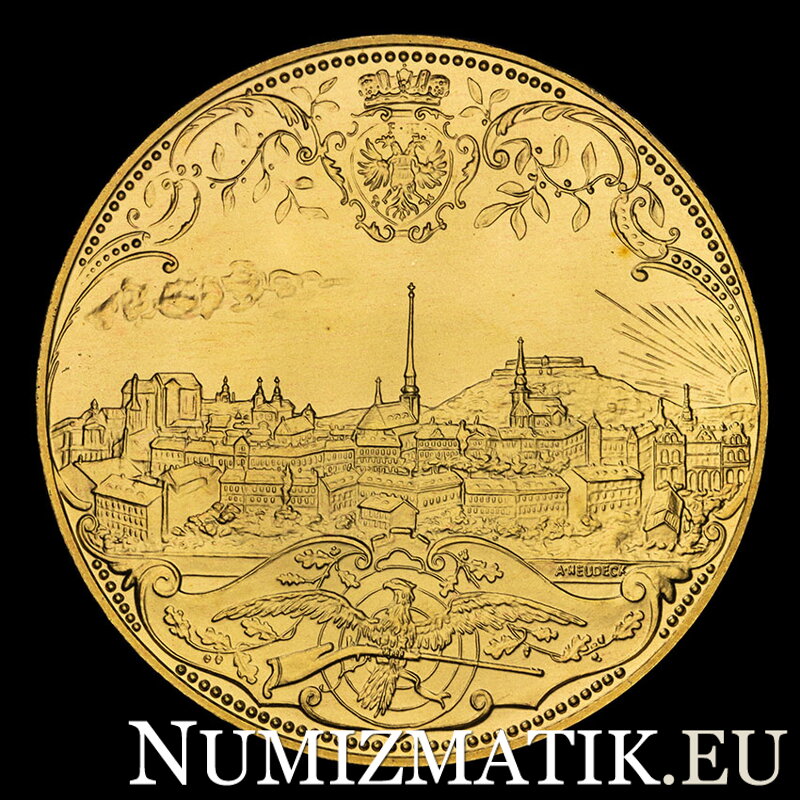 IV. Rakúske spolkové strelby Brno-Brünn 1892 - mosadzná replika