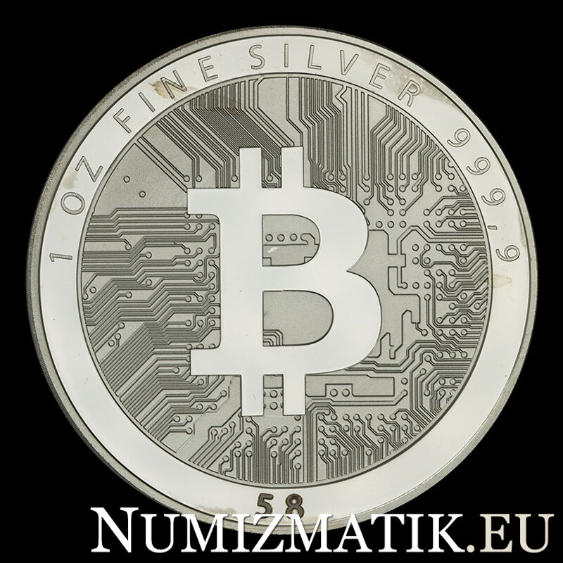 Bitcoin - strieborná medaila