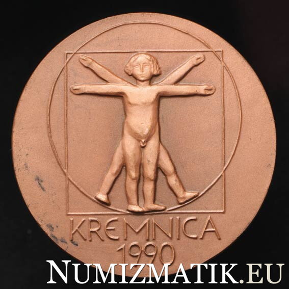 II. medzinárodné sympózium medailí - tombaková medaila - I. Minčeva