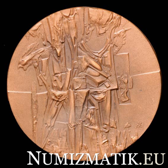 II. medzinárodné sympózium medailí - tombaková medaila -  V. Bojňanský