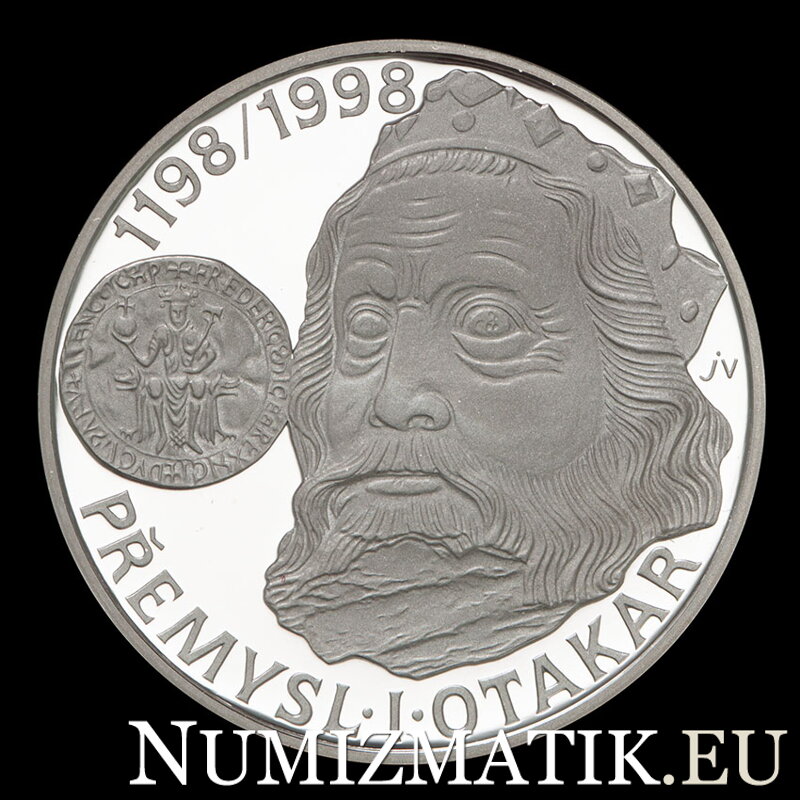 200 Kč/1998 - Přemysl I. Otakar - 800. výročie českej korunovácie 