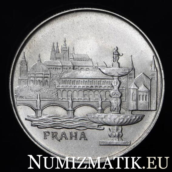 50 Kčs/1986 - Praha - mestská pamiatková rezervácia