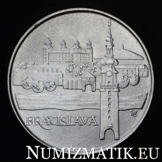50 Kčs/1986 - Bratislava - mestská pamiatková rezervácia