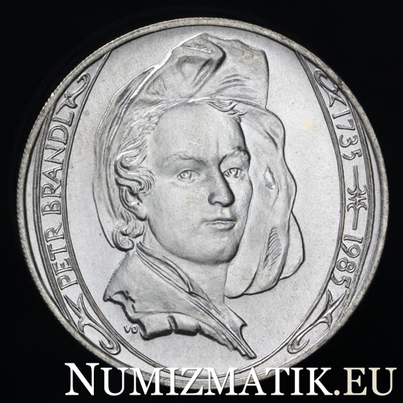 100 Kčs/1985 - Petr Brandl - 150. výročie úmrtia
