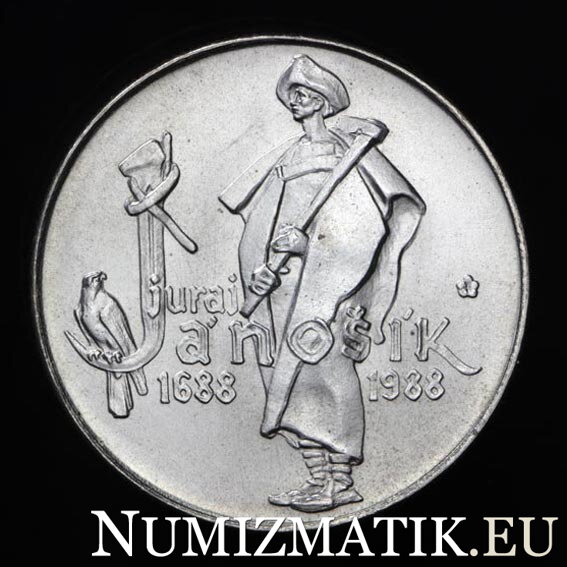 50 Kčs/1988 - Juraj Jánošík - 300th birth anniversary