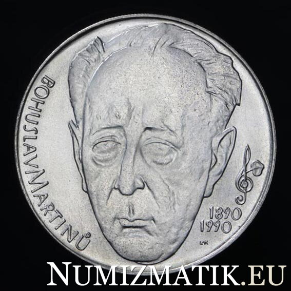100 Kčs/1990 - Bohuslav Martinu - 100th birth anniversary