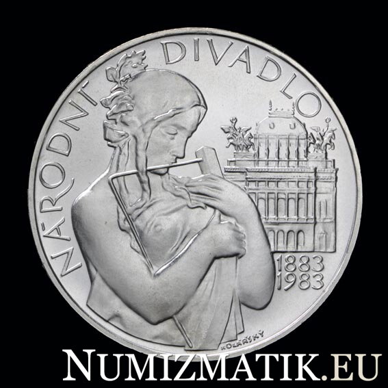 500 Kčs/1983 - Národné divadlo - 100. výročie otvorenia