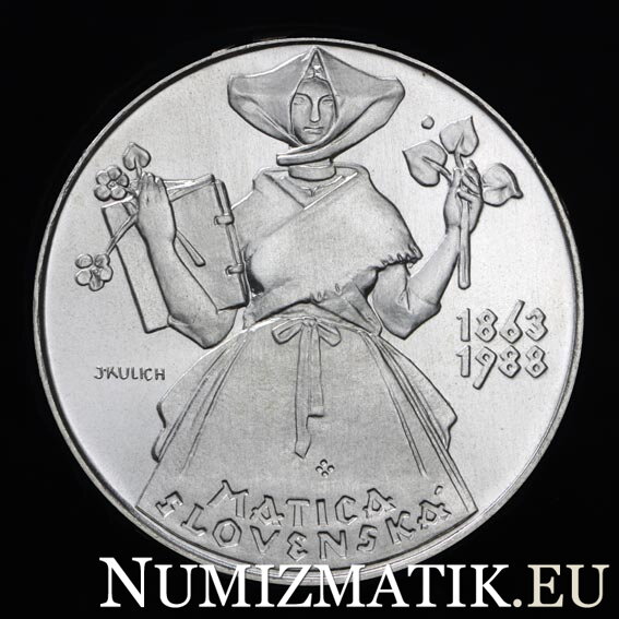 500 Kčs/1988 - Matica Slovenská - 125. výročie založenia