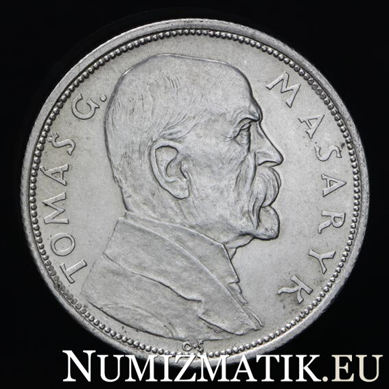 10 Kč/1928 - T. G. Masaryk - 10th anniversary of the founding of the Czechoslovak Republic