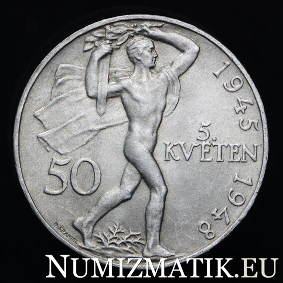50 Kčs/1948 - Pražské povstanie - 3. výročie 