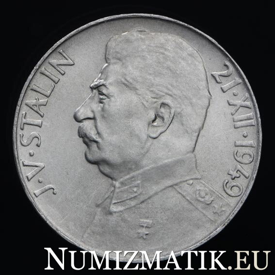 50 Kčs/1949 - J. V. Stalin - 70th anniversary of the birth 