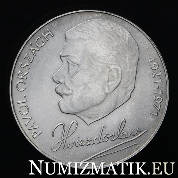 50 Kčs/1971 - P. O. Hviezdoslav - 50th anniversary of the death