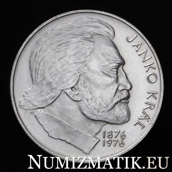 100 Kčs/1976 - Janko Kráľ - 100. výročie úmrtia