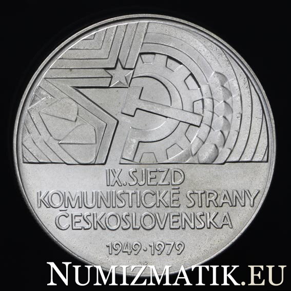 50 Kčs/1979 - IX. Zjazd KSČ - 30. výročie