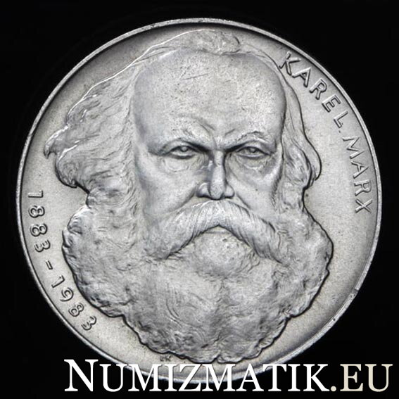 100 Kčs/1983 - Karel Marx - 100th  anniversary of the death