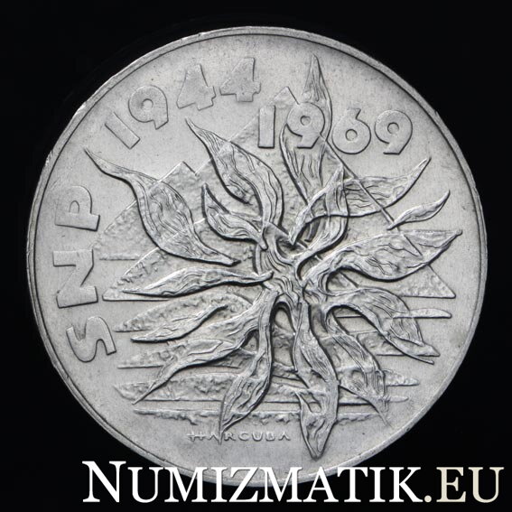 25 Kčs/1969 - SNP - 25. výročie