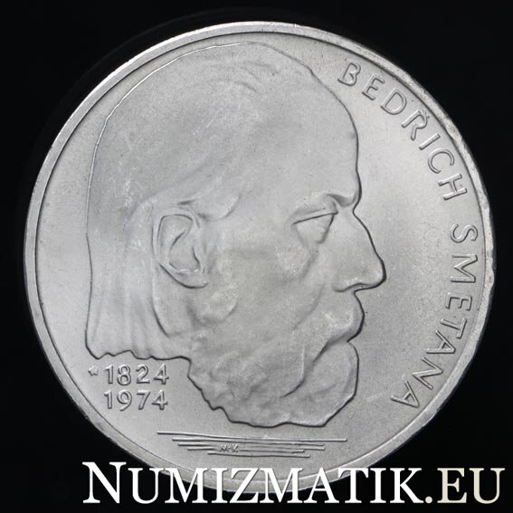 100 Kčs/1974 - Bedřich Smetana - 150th anniversary of the birth
