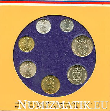Coin set - CSSR 1987