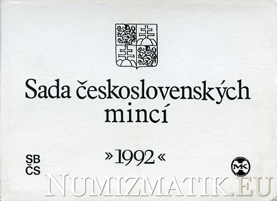 Coin set - CSFR 1992