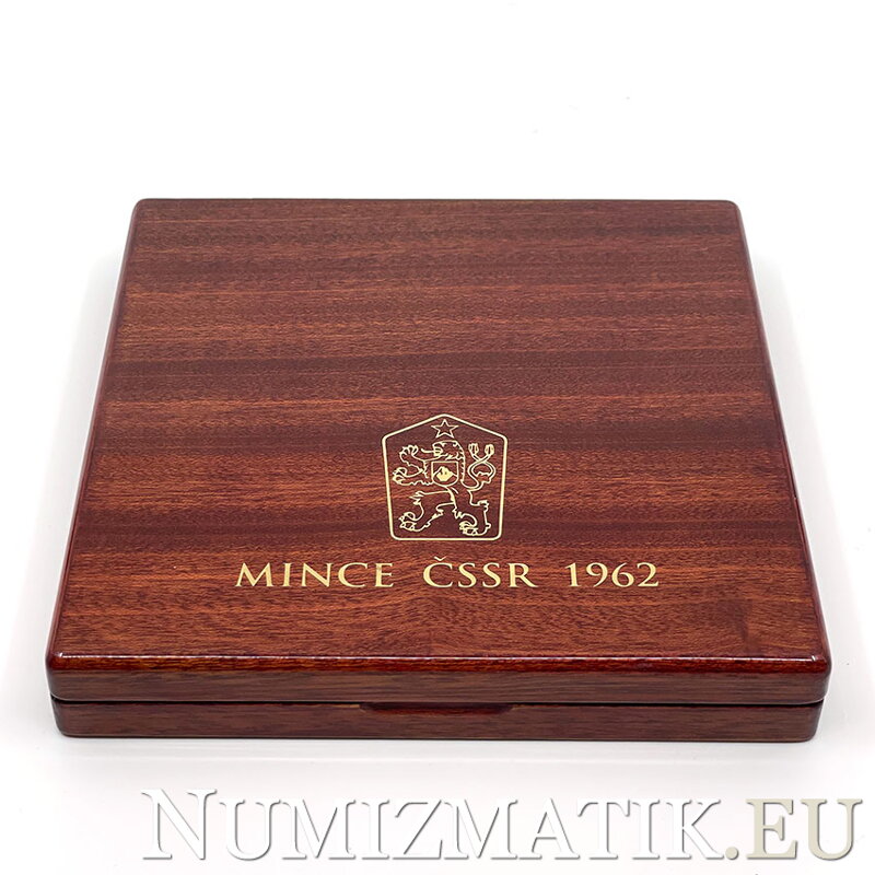 Coins of the ČSSR 1962 - set of proof replicas