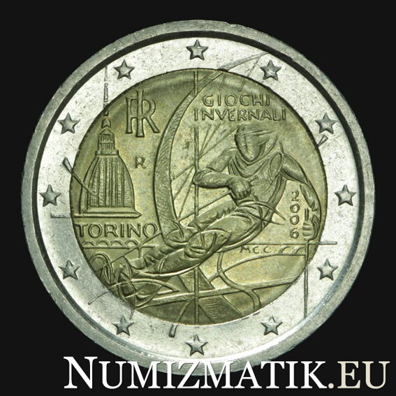 TALIANSKO - 2 EURO/2006 - Zimné olympijské hry v Turíne