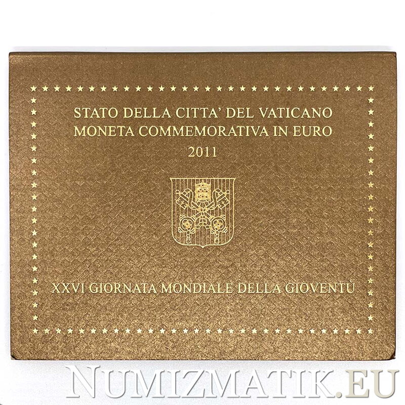 Vatikán - 2 EURO/2011 - Dvadsiate šieste dni mládeže