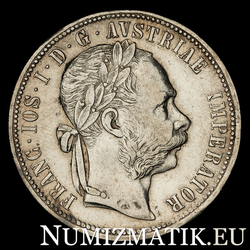 Francis Joseph I. - 1 Florin 1880