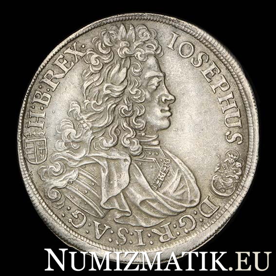 JOZEF I. - 1/2 thaler 1711 KB