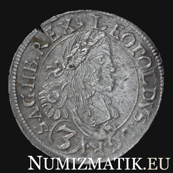 LEOPOLD I. - 3 kreuzer 1665 NG