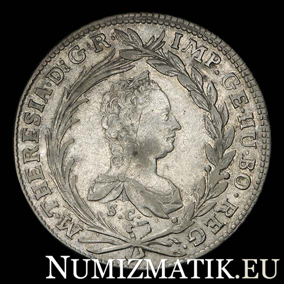 MARIA THERESIA - 20 kreuzer  1765 S.C./G