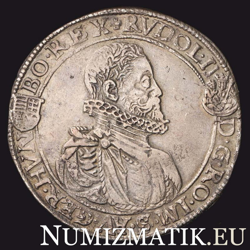 RUDOLF II. - thaler 1608 KB