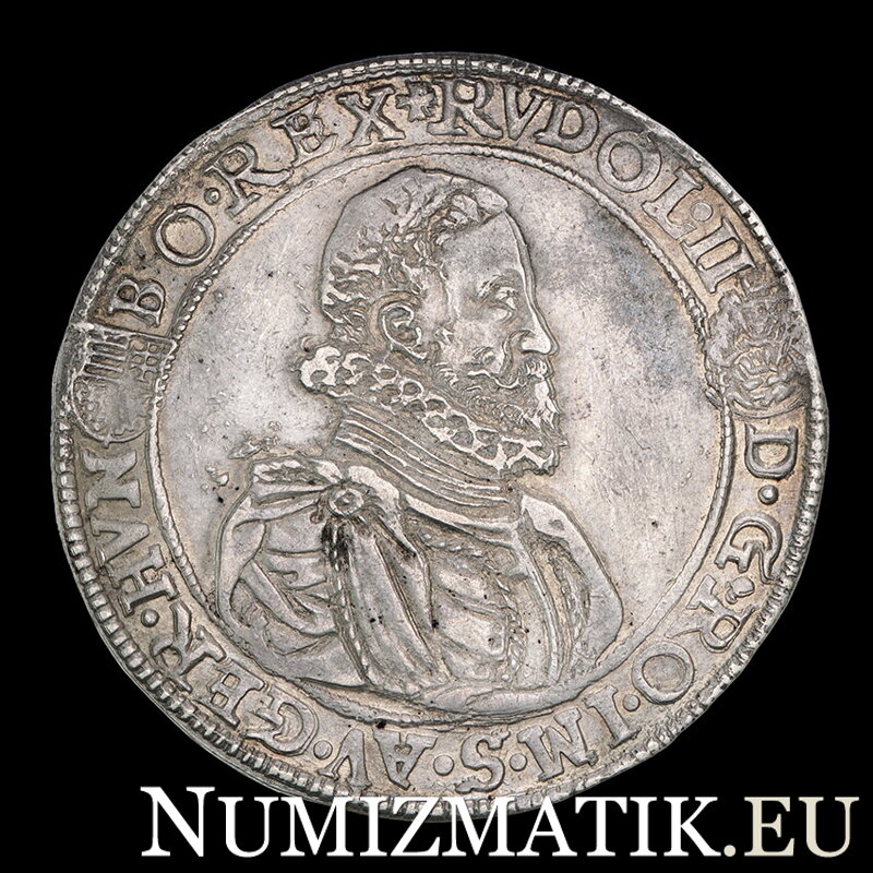 RUDOLF II. - thaler 1602 KB