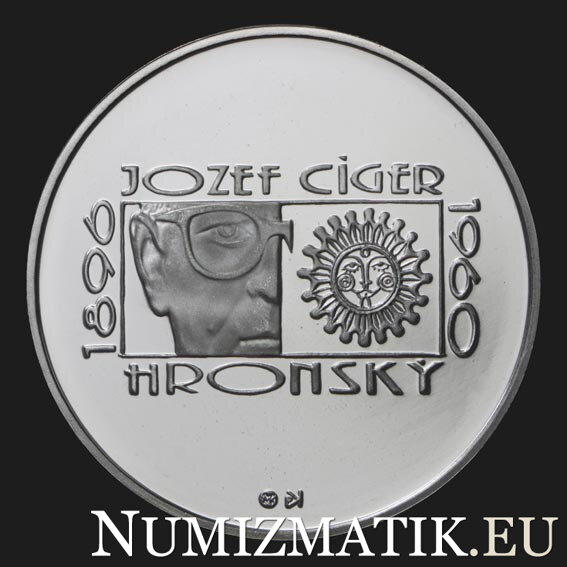 200 Sk/1996 - J. C. Hronský - 150th anniversary of the birth