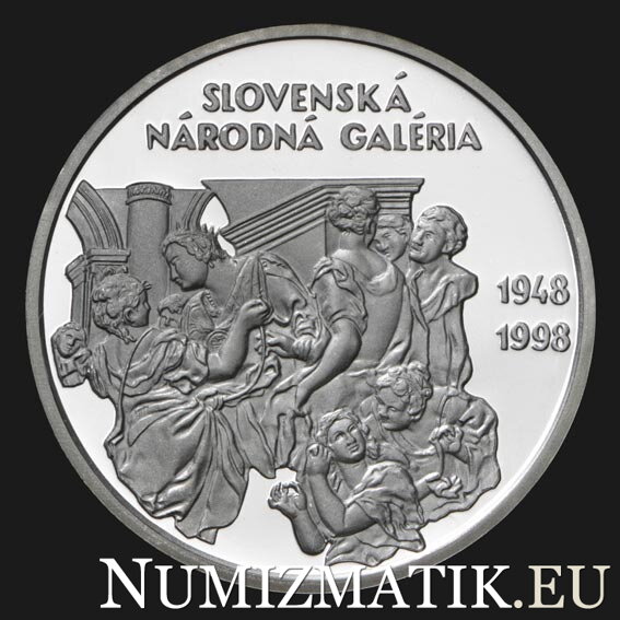 200 Sk/1998 - 50th anniversary of the Slovak National Gallery