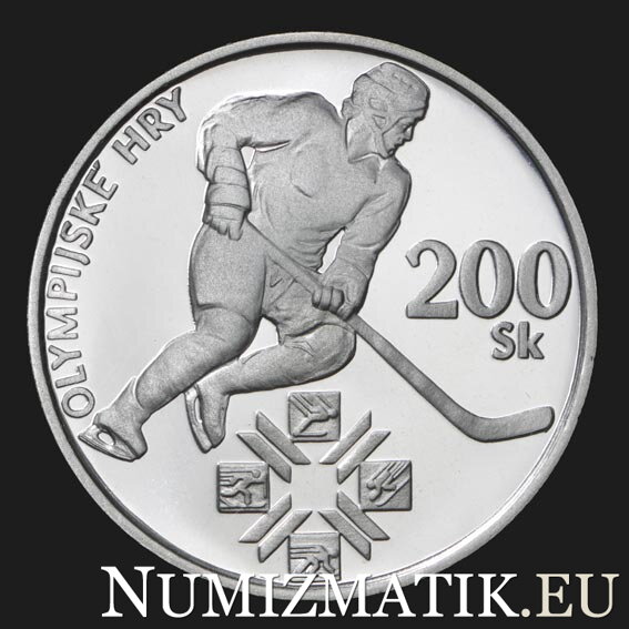 200 Sk/1994 - MOV a prvá účasť SR na OH - 100. výročie založenia 