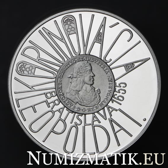 200 Sk/2005 - Leopold I. - 350. výročie korunovácie v Bratislave