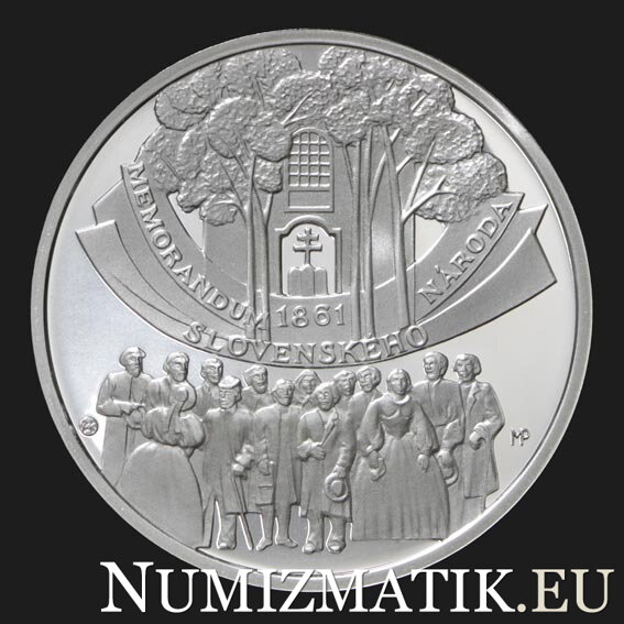 10 Euro/2011 - Memorandum národa slovenského – 150. výročie prijatia