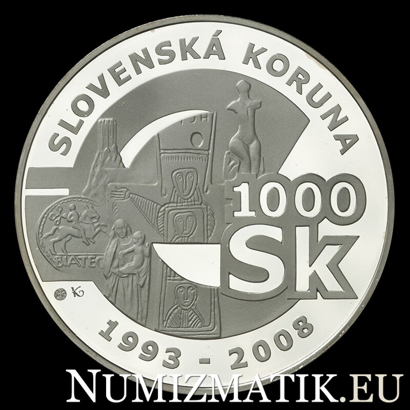 1000 Sk/2008 - Farewell to the Slovak Koruna