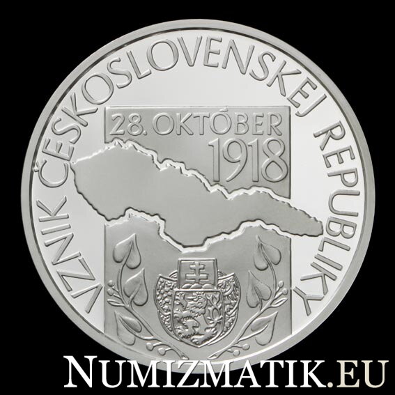 10 EURO/2018 - 100. výročie vzniku Československej republiky - BK
