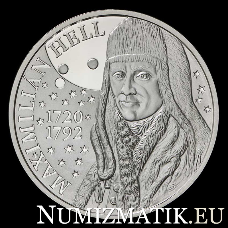10 EURO/2020 - Maximilián Hell - 300. výročie narodenia - BK