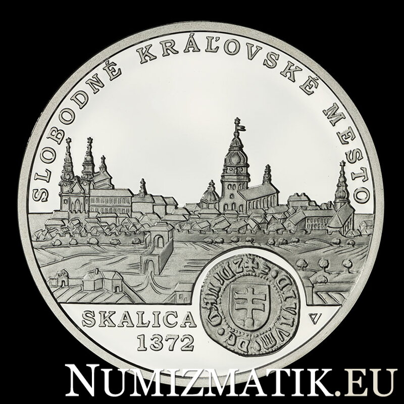 10 EURO/2022 - Povýšenie Skalice na slobodné kráľovské mesto - 650. výročie - BK