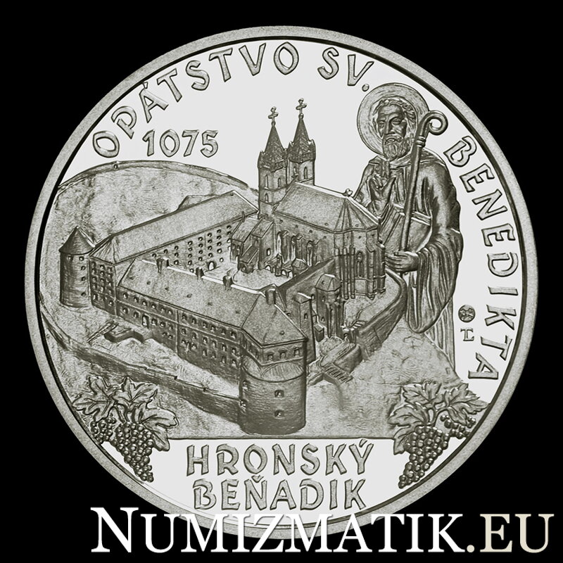 10 EURO/2025 - Benediktínske opátstvo v Hronskom Beňadiku - 950. výročie založenia