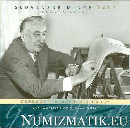 Sada mincí Slovenskej republiky 2007 - Gejza Dusík - Osobnosti slovenskej hudby