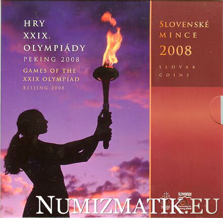 Sada mincí Slovenskej republiky 2008 - XXIX. LOH Peking