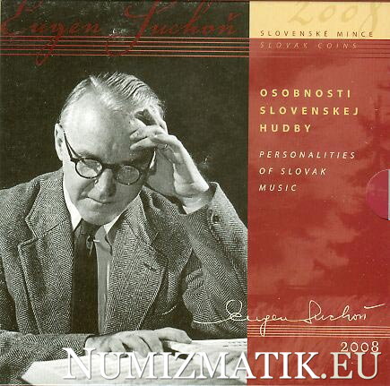 Sada mincí Slovenskej republiky 2008 - Eugen Suchoň - Osobnosti slovenskej hudby