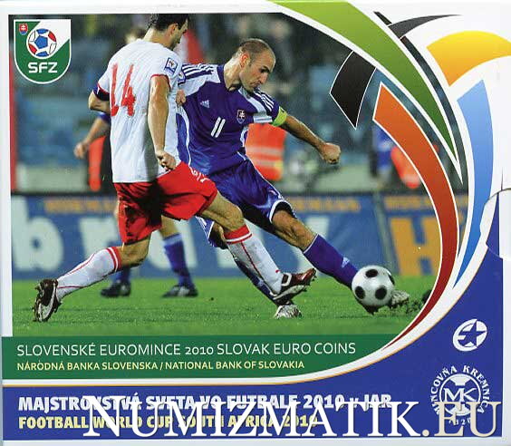 Sada mincí Slovenskej republiky 2010 - MS vo futbale v Juhoafrickej republike