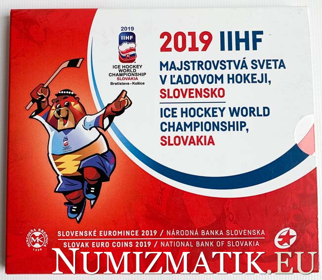  Sada mincí Slovenskej republiky 2019 - Majstrovstvá sveta v ľadovom hokeji IIHF BK